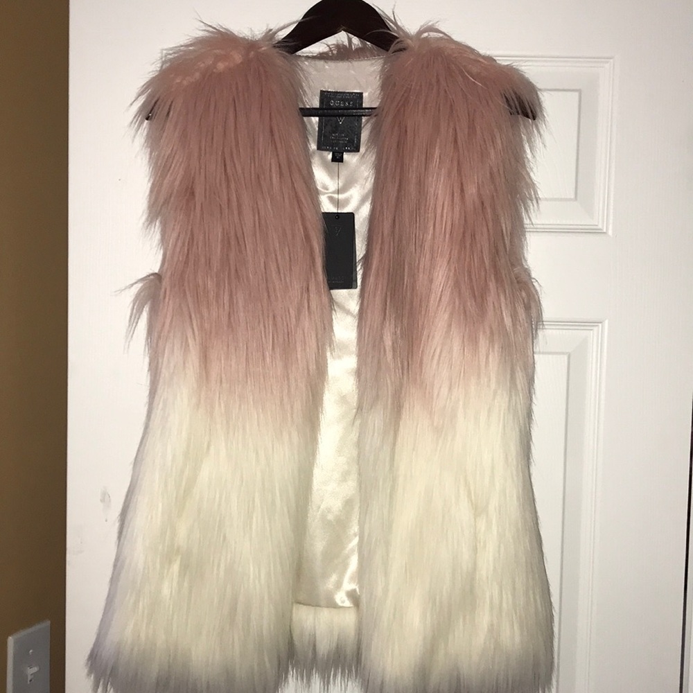 Faux Fur Vest!
